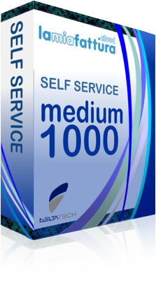 Fatturazione elettronica: profilo Self Service Medium per gestire fino a 1.000 documenti/anno