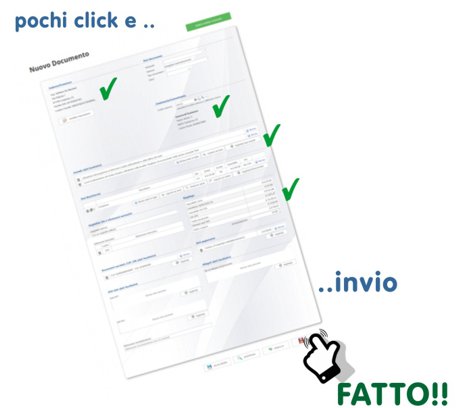 fattura elettronica, ma così familiare da comporre come se fosse una fattura cartacea