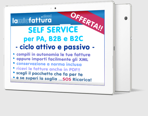 offerta servizio di fatturazione elettronica lamiafattura.cloud