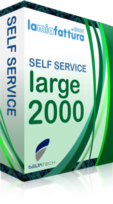Fatturazione elettronica: profilo Self Service Large per gestire fino a 2.000 documenti/anno