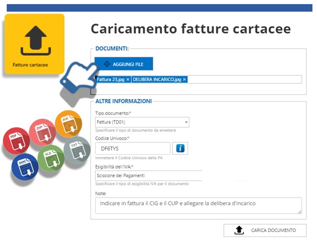 La comodità del tutto compreso per la fattura elettronica Fatturazione elettronica semplice con il servizio All Inclusive